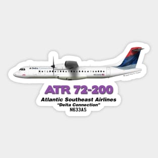 Avions de Transport Régional 72-200 - Atlantic Southeast Airlines "Delta Connection" Sticker